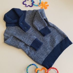 Toddler Boys Button Sweater